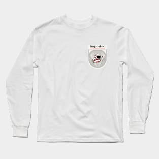 Among Us Impostor Patch Long Sleeve T-Shirt